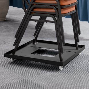 Lancaster Table & Seating Stackable Chair Dolly - 10 Chair Capacity