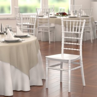 Lancaster Table & Seating White Resin Chiavari Chair Lancaster Table & Seating White Resin Chiavari Chair