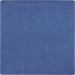 Joy Carpets Kid Essentials Just Kidding 12' Cobalt Blue Square Area Rug Joy Carpets Kid Essentials Just Kidding 12' Cobalt Blue Square Area Rug