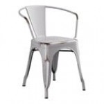 Lancaster Table & Seating Alloy Distressed Copper Outdoor Arm Chair Lancaster Table & Seating Alloy Distressed Copper Outdoor Arm Chair