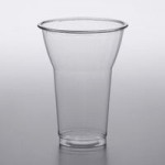 Dome PET Lid without Hole for Parfait Cups - 100/Pack