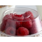 Dome PET Lid without Hole for Parfait Cups - 100/Pack