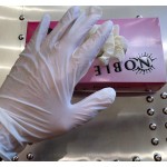 Noble Powder-Free Disposable Latex 4.5 Mil Thick for Foodservice - Medium - 100/Box