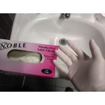 Noble Powder-Free Disposable Latex 4.5 Mil Thick for Foodservice - Medium - 100/Box