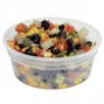 Pactiv/Newspring 8 oz. Translucent Round Deli Container - 480/Case Pactiv/Newspring 8 oz. Translucent Round Deli Container - 480/Case