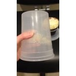 Pactiv/Newspring 8 oz. Translucent Round Deli Container - 480/Case Pactiv/Newspring 8 oz. Translucent Round Deli Container - 480/Case