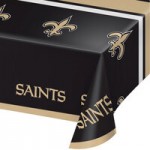 Creative Converting 343958 New Orleans Saints 2-Ply Beverage Napkin - 192/Case Creative Converting 343958 New Orleans Saints 2-Ply Beverage Napkin - 192/Case