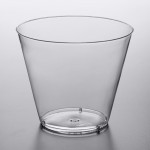 Choice 9 oz. Clear Disposable Plastic Tumbler - 500/Case Choice 9 oz. Clear Disposable Plastic Tumbler - 500/Case