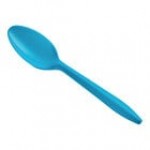 Choice Assorted Colors Medium Heavy Weight Polypropylene Plastic Teaspoon - 1,000/Case Choice Assorted Colors Medium Heavy Weight Polypropylene Plastic Teaspoon - 1,000/Case