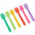 Choice Assorted Colors Medium Heavy Weight Polypropylene Plastic Teaspoon - 1,000/Case Choice Assorted Colors Medium Heavy Weight Polypropylene Plastic Teaspoon - 1,000/Case