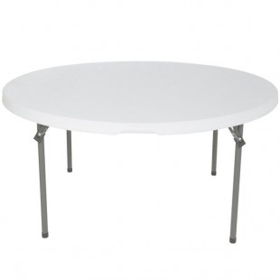 Lifetime Round Folding Table, 60 Lifetime Round Folding Table, 60