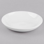 Libbey Porcelana 30 oz. Bright White Porcelain Low Bowl - Sample Libbey Porcelana 30 oz. Bright White Porcelain Low Bowl - Sample