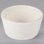 Libbey Farmhouse 2.5 oz. Round Cream Porcelain Sauce Bowl - Sample