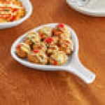 Acopa 10 oz. White Stoneware Fry Pan Server - 12/Case Acopa 10 oz. White Stoneware Fry Pan Server - 12/Case