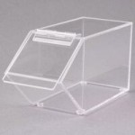 Cal-Mil 213 Classic Black Five Section Bar Organizer - 3 1/2