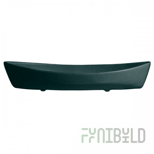 G.E.T. Enterprises BT031-MOD-FT Bugambilia 6.9 Qt. Smooth MOD Finish Forest Green Resin-Coated Aluminum Deep Boat