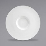 Front of the House Monaco 4 oz. Bright White Round Divided Porcelain Ramekin / Dish - 12/Case Front of the House Monaco 4 oz. Bright White Round Divided Porcelain Ramekin / Dish - 12/Case