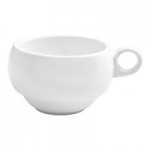 Front of the House Monaco 4 oz. Bright White Round Divided Porcelain Ramekin / Dish - 12/Case Front of the House Monaco 4 oz. Bright White Round Divided Porcelain Ramekin / Dish - 12/Case