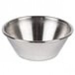 American Metalcraft B34 3.75 oz. Stainless Steel Round Sauce Cup - 12/Case American Metalcraft B34 3.75 oz. Stainless Steel Round Sauce Cup - 12/Case