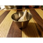 American Metalcraft B34 3.75 oz. Stainless Steel Round Sauce Cup - 12/Case American Metalcraft B34 3.75 oz. Stainless Steel Round Sauce Cup - 12/Case