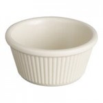 Acopa 1.5 oz. Bone White Smooth Melamine Ramekin - 12/Case Acopa 1.5 oz. Bone White Smooth Melamine Ramekin - 12/Case