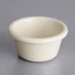 Acopa 1.5 oz. Bone White Smooth Melamine Ramekin - 12/Case Acopa 1.5 oz. Bone White Smooth Melamine Ramekin - 12/Case