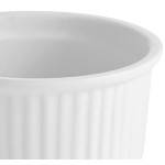 Acopa 5 oz. Bright White Fluted Porcelain Ramekin - 48/Case Acopa 5 oz. Bright White Fluted Porcelain Ramekin - 48/Case