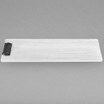 Menu Solutions WDCLIP-BD White Wash 4 1/4 Menu Solutions WDCLIP-BD White Wash 4 1/4