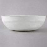 Cambro RSB15CW148 11.2 Qt. White Camwear® Round Ribbed Bowl Cambro RSB15CW148 11.2 Qt. White Camwear® Round Ribbed Bowl
