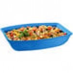TableCraft CW3190SBL 10.5 Qt. Sky Blue Cast Aluminum Oblong Salad Bowl TableCraft CW3190SBL 10.5 Qt. Sky Blue Cast Aluminum Oblong Salad Bowl