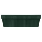 TableCraft CW1494HGN 24 Qt. Hunter Green Cast Aluminum Square Bowl