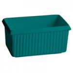 TableCraft CW1494HGN 24 Qt. Hunter Green Cast Aluminum Square Bowl