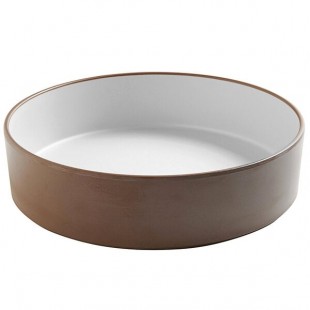 Cal-Mil Hudson 72 oz. Stoneware Raised Rim Melamine Bowl - 6/Case Cal-Mil Hudson 72 oz. Stoneware Raised Rim Melamine Bowl - 6/Case
