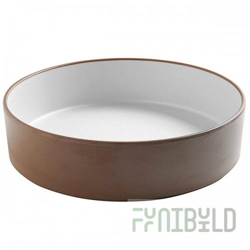 Cal-Mil Hudson 72 oz. Stoneware Raised Rim Melamine Bowl - 6/Case