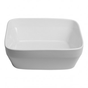 Ariane Buffet 82.83 oz. Ivory Square Porcelain Serving Bowl Ariane Buffet 82.83 oz. Ivory Square Porcelain Serving Bowl