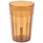 Cambro Newport NT5153 6.4 oz. Amber Customizable SAN Plastic Tumbler - 36/Case Cambro Newport NT5153 6.4 oz. Amber Customizable SAN Plastic Tumbler - 36/Case