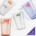 Cambro Newport NT5153 6.4 oz. Amber Customizable SAN Plastic Tumbler - 36/Case Cambro Newport NT5153 6.4 oz. Amber Customizable SAN Plastic Tumbler - 36/Case