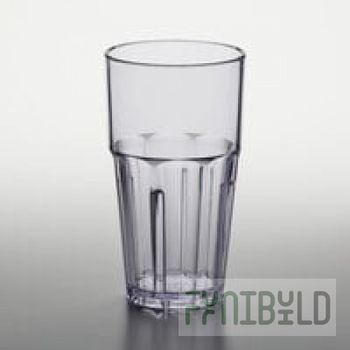 GET 9914-1-CL Bahama 14 oz. Clear Customizable SAN Plastic Tumbler - 72/Case
