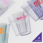 GET 9914-1-CL Bahama 14 oz. Clear Customizable SAN Plastic Tumbler - 72/Case GET 9914-1-CL Bahama 14 oz. Clear Customizable SAN Plastic Tumbler - 72/Case