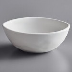 Elite Global Solutions Tenaya 56 oz. Black Round Melamine Bowl - 6/Case