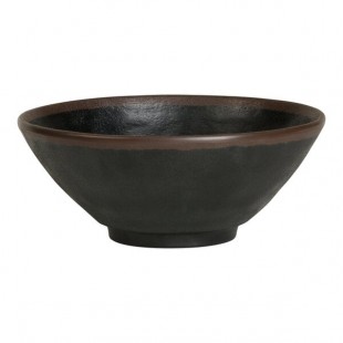 Delfin Greystone from Steelite International 29.25 oz. Black Melamine Bowl - 24/Case Delfin Greystone from Steelite International 29.25 oz. Black Melamine Bowl - 24/Case