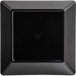 Acopa Rittenhouse 215 oz. Square Black Melamine Bowl - 6/Case