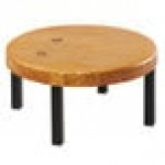 Cal-Mil 22050-6-99 Madera Rustic Pine Round Wood Riser - 12 Cal-Mil 22050-6-99 Madera Rustic Pine Round Wood Riser - 12