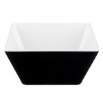 Vollrath Cubic 8 Melamine 1.5 Qt. Bowl Large Wood Display Set