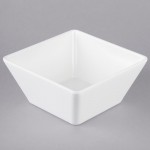 Vollrath Cubic 8 Melamine 1.5 Qt. Bowl Large Wood Display Set