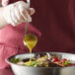 Vollrath 58410 1 oz. Two-Piece Stainless Steel Ladle with 6 7/8