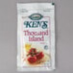 Ken's Foods 1.5 oz. Deluxe Thousand Island Dressing Packet - 60/Case Ken's Foods 1.5 oz. Deluxe Thousand Island Dressing Packet - 60/Case
