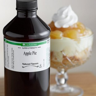LorAnn Oils 4 fl. oz. All-Natural Apple Pie Super Strength Flavor LorAnn Oils 4 fl. oz. All-Natural Apple Pie Super Strength Flavor