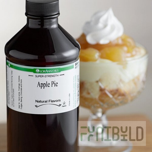 LorAnn Oils 4 fl. oz. All-Natural Apple Pie Super Strength Flavor