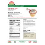 SunCup Apple Juice Cup 4 oz. - 72/Case SunCup Apple Juice Cup 4 oz. - 72/Case